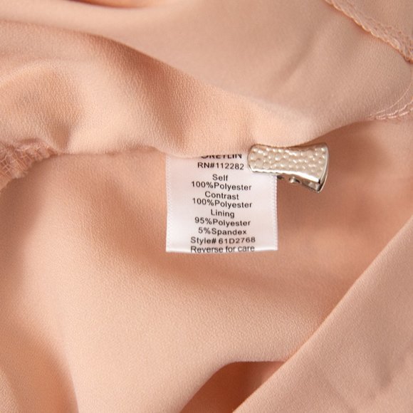 Greylin M Illusion Lace Sheath Mini Dress Pink - Picture 10 of 16